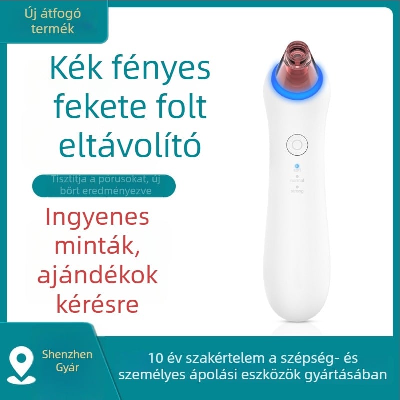 XPREEN Xpre133 elektromos fekete mitesszer szívó készülék arc bőrének poreinek tisztítására, 3 gyorsasági beállítással