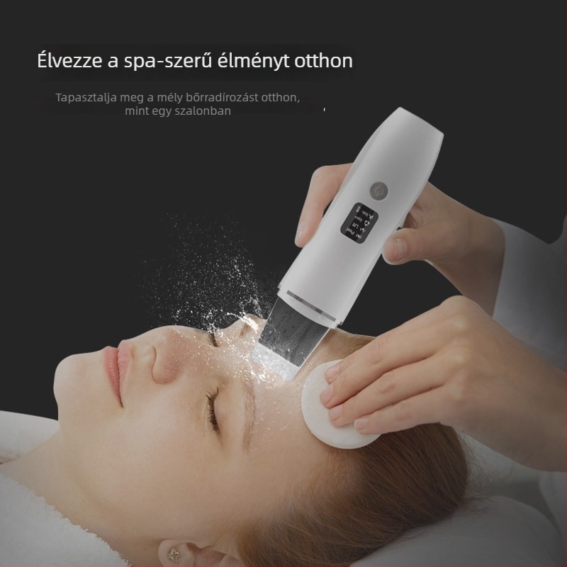 Ultrahangos peeling készülék feketefoltok eltávolítására és pórus tisztítására, modell C3, 4 sebesség, lifting és feszesítés, CE/FCC/ROHS