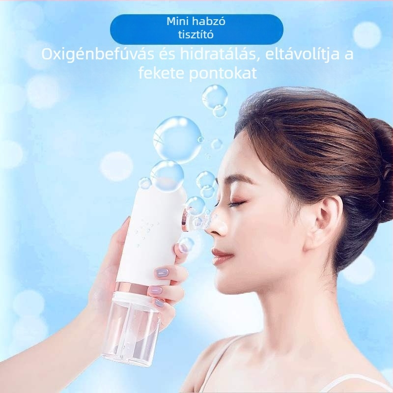 Mitesszer-szívó készülék ultrahangos vibrációval és oxigéninjekcióval történő hidratálással, modell D30, Yinsheng, 3 fokozat