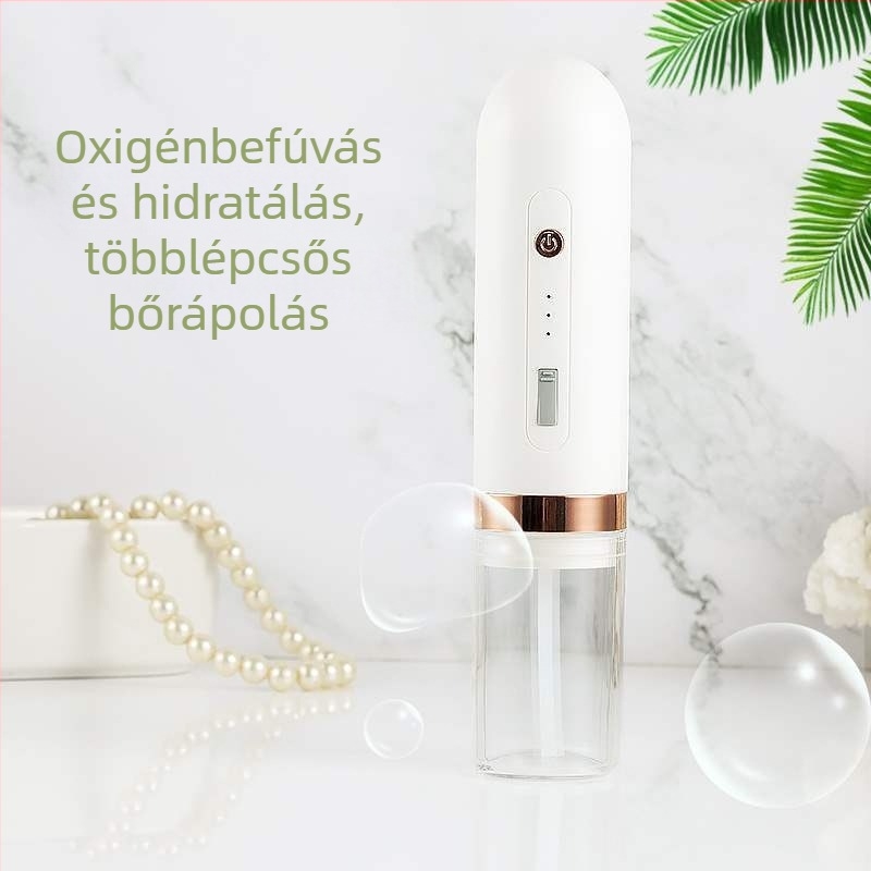 Mitesszer-szívó készülék ultrahangos vibrációval és oxigéninjekcióval történő hidratálással, modell D30, Yinsheng, 3 fokozat