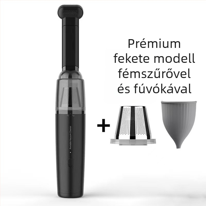 Hordozható autó- és otthoni porszívó — vezeték nélküli kézi, 36V, 50W, 3500Pa, 30 perc üzemidő