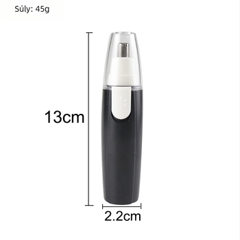 Elektronikus orrszőrnyíró Hengcheng HCWJ51 – ABS és rozsdamentes acél, akkumulátoros működés