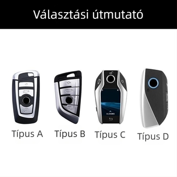 BMW kulcstartó burkolat Blade Shell 1, 3, 5, 7-es sorozat és X1–X6, TPU, testreszabható