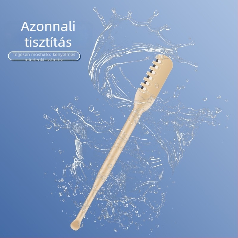 Kézi orrszőrnyíró forgó fejjel és tisztító eszközzel