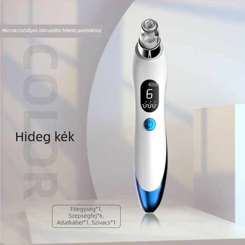 Roseman 810 pattanásokat elszívó eszköz ultrahangos rezgéssel – 6 fokozat, forró/Hideg kompresszió, negatív ion masszázs