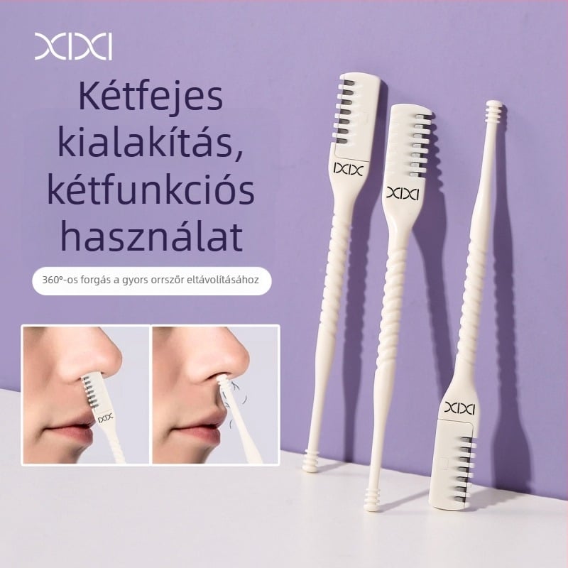 Xixi orrszőrnyíró - manuális, anti-karcoló, uniszex, orrnyílás ápoló eszköz