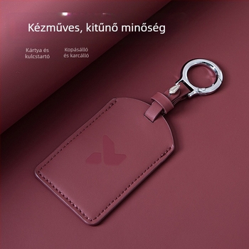 PU bőr kulcstartó Firefly-hez – Üzleti stílus, kártyatartó