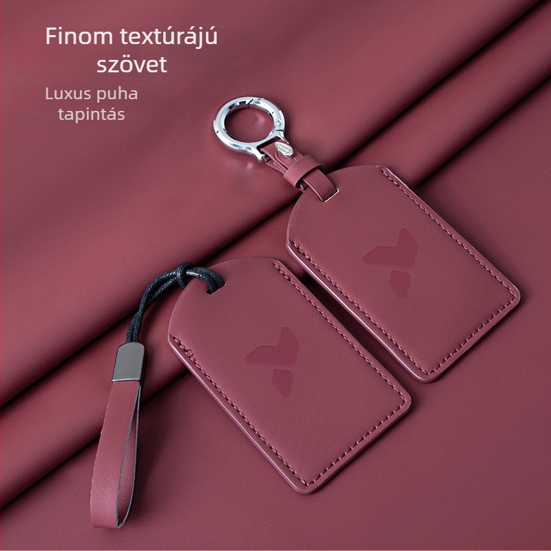 PU bőr kulcstartó Firefly-hez – Üzleti stílus, kártyatartó