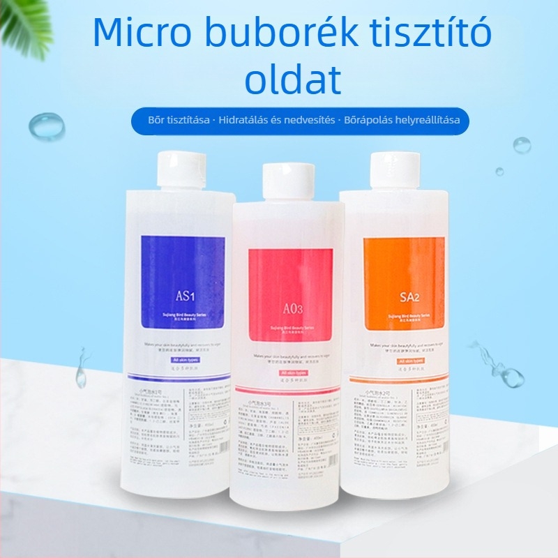 Lil Kis Buborékos Szépség Eszköz Aminosav Buborék Oldattal Arcápolásra