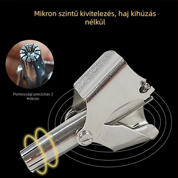Orrszőrnyíró – rozsdamentes acél, kézi működtetés, akkumulátor nélkül