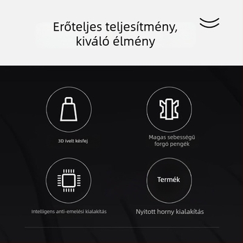 Flyco elektromos orrszőr-trimmer, ABS, beépített akkumulátor, cserélhető és mosható vágófej, Unisex