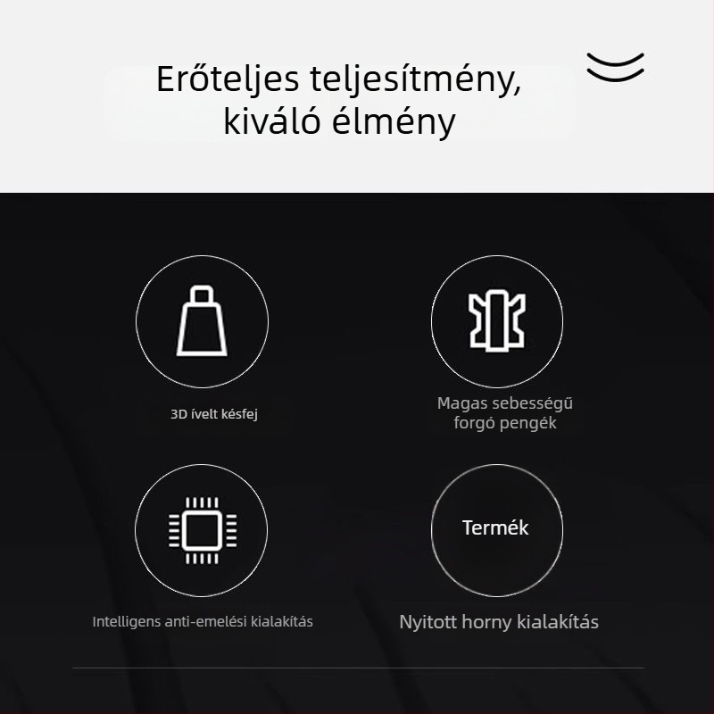Flyco elektromos orrszőr-trimmer, ABS, beépített akkumulátor, cserélhető és mosható vágófej, Unisex
