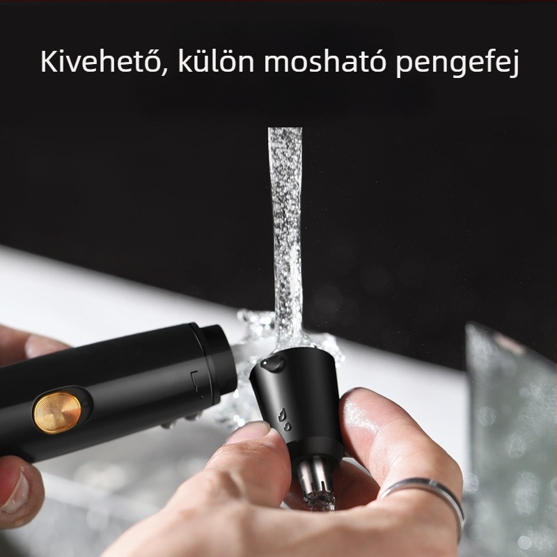 Új uniszex elektromos orrszőr-nyíró, USB töltővel – férfiak és nők számára, orrszőr eltávolítás