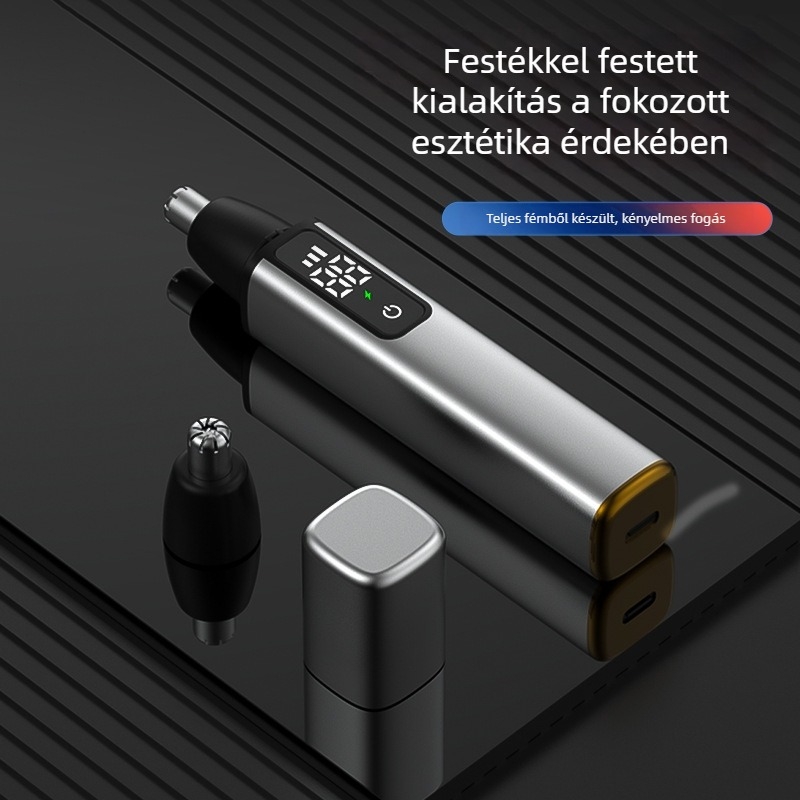 Orrszőr nyíró, újratölthető, ABS anyag, Byad Fk-2018, 98 g