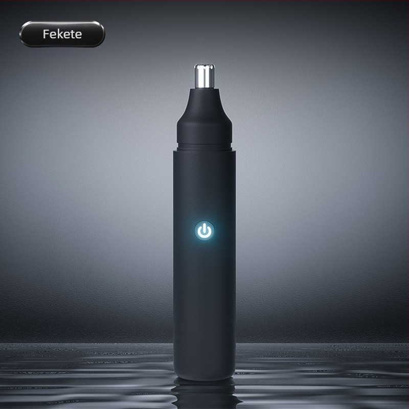 Elektromos orrszőr-nyíró férfiaknak, USB töltésre, beépített 100–300 mAh akkumulátor, üzemideje több mint 7 nap, nem mosható, fül- és orrszőr eltávolító eszköz