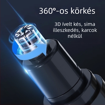 Elektromos orrszőrnyíró beépített lítiumakkumulátorral, ABS ház, levehető, mosható pengefej, üzemidő több mint 30 nap