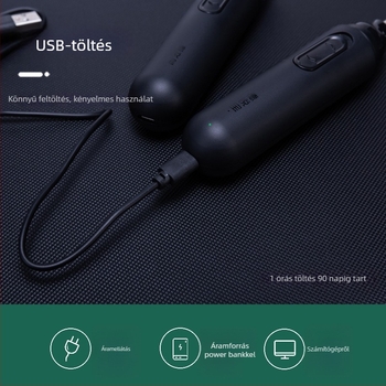 2-in-1 elektromos orr-szál trimmer és szemöldök-nyíró, újratölthető, beépített akkumulátor, 300-500 mAh, penge eltávolítható és mosható