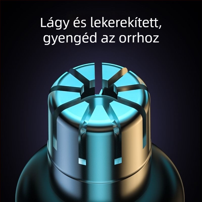 Mini elektromos orrtrimmelő, hordozható, hálózatról működő, műanyagból, férfiak és nők számára