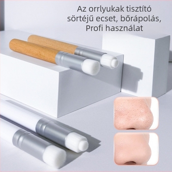 Feketefej-eltávolító orrszívó kefe ultra finom puha szálakkal, mély pórus tisztítás és arctisztítás