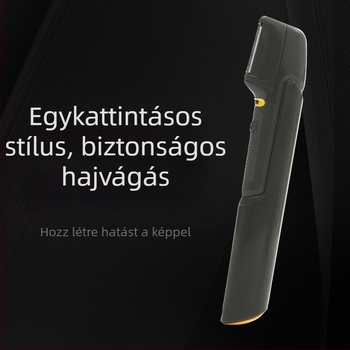 Teleszkópos hajvágó gyerekeknek és felnőtteknek, hordozható elektromos készülék, rozsdamentes acél pengék, elemmel működik, kézi tisztítás