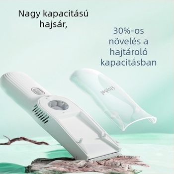 Good ibe Baba hajvágó, csendes működés és automatikus hajfelszívás, újratölthető, 12 W, vízálló