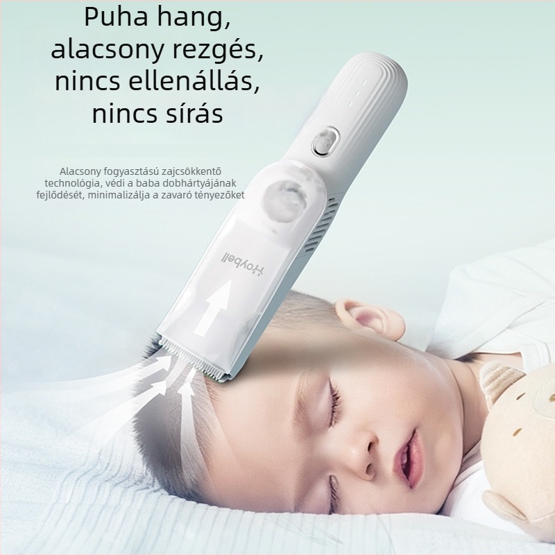 Good ibe Baba hajvágó, csendes működés és automatikus hajfelszívás, újratölthető, 12 W, vízálló