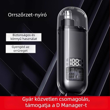 Elektromos orrszőr-trimmel, tölthető, mosható, Modell 2971