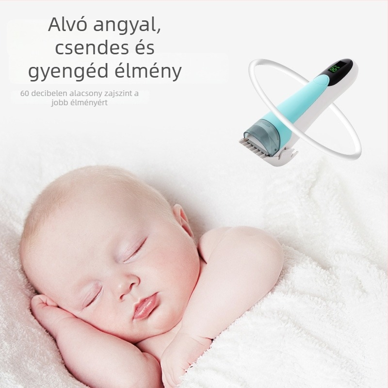 Moco babahajvágó – újratölthető, vízálló, alkalmas csecsemőknek