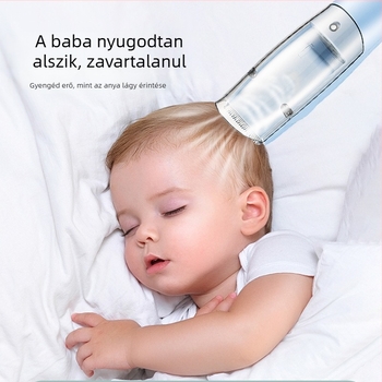 Töltővel működő babahajvágó, vízálló, gyerekeknek, kerámiapenge, teljesen mosható