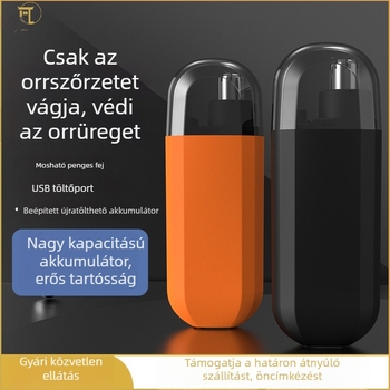 Elektromos orrszőr-trimmer férfiak és nők számára, hatékony orrszőr eltávolítás és vágás