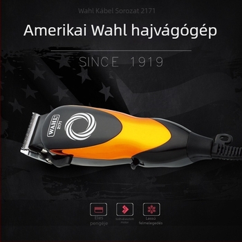 Wall 2171 vezetékes hajvágó, kefés motor, titánium ötvözetű vágófej, levehető mosható fej