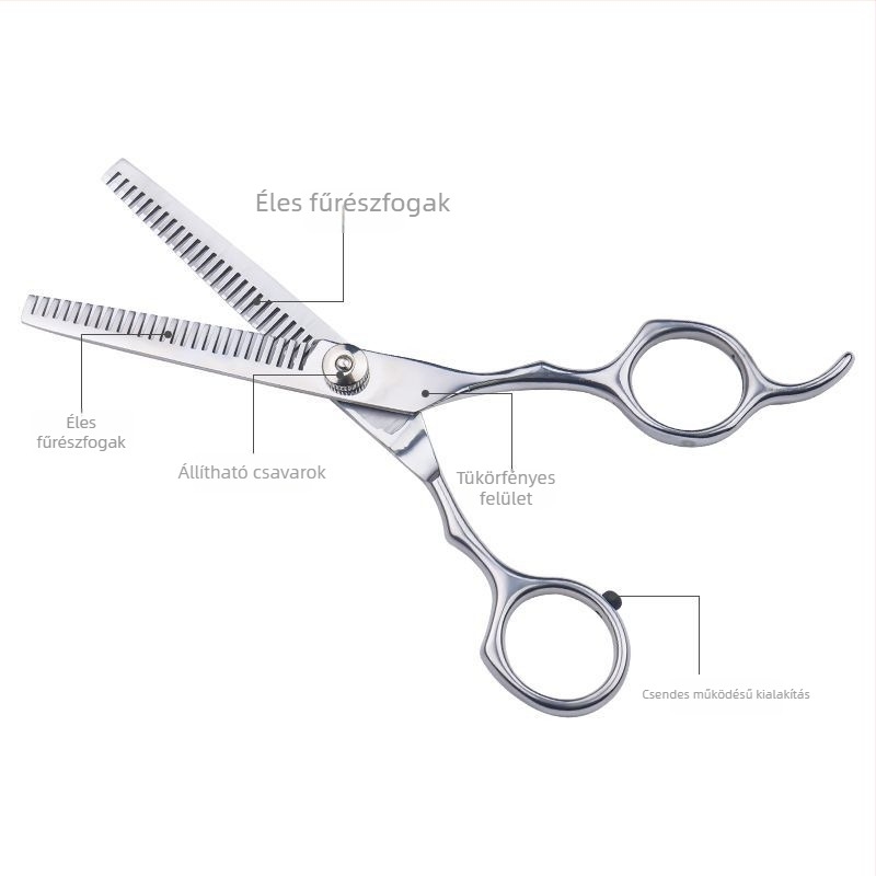 Guizaki fodrászolló kettős fogú, otthoni használatra és gyerekeknek