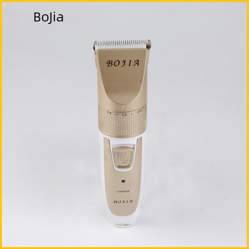 Boga elektromos hajvágó BJ-X1, újratölthető, kettős tápellátású, kefés motor, rozsdamentes acél pengék