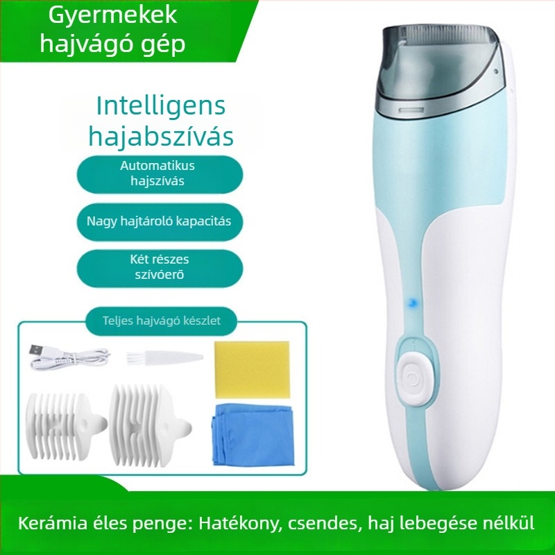 Milody babahajvágó – tölthető, vízálló, kerámia vágófej, beépített akkumulátor 500-800 mAh, zaj 46-70 dB