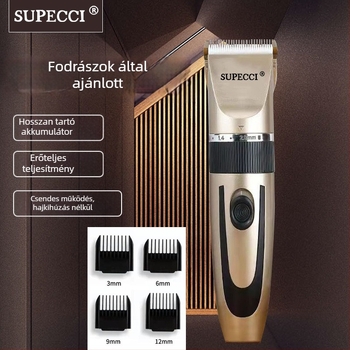 Hajvágó – újratölthető, kerámiapenge, univerzális használat, nem mosható