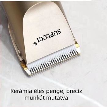 Hajvágó – újratölthető, kerámiapenge, univerzális használat, nem mosható