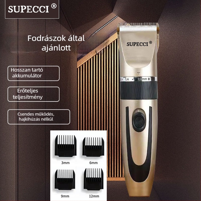 Hajvágó – újratölthető, kerámiapenge, univerzális használat, nem mosható