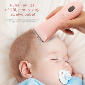 Hajvágó TS-006, újratölthető, csendes, otthoni használatra, kerámiavágófejjel, 5W, vízálló