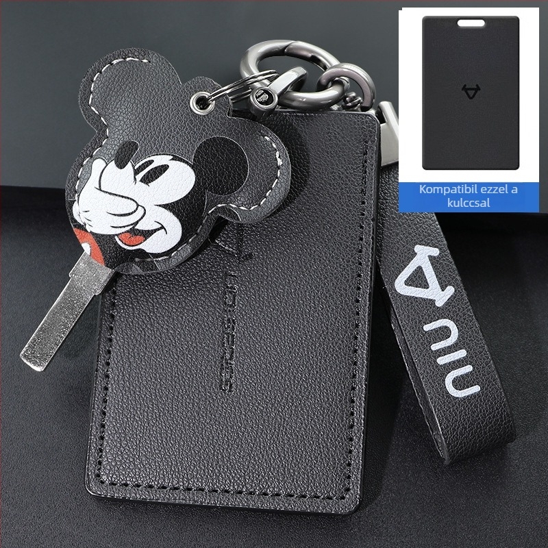 PU kulcstartó tok UQI, U2, N1s, M1 és mqi2 modelllekhez Bluetooth távirányítós védelemmel