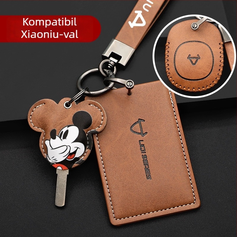 PU kulcstartó tok UQI, U2, N1s, M1 és mqi2 modelllekhez Bluetooth távirányítós védelemmel