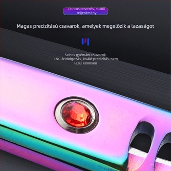 Háziállatok ápolására szolgáló olló készlet – 4Cr rozsdamentes acél, egyenes fej, finom polírozás, tömeg 70 g, vastagság 6 mm.
