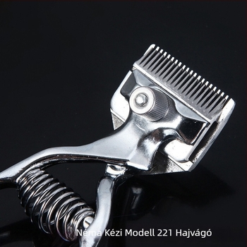 Vezeték nélküli hajvágó titánium pengével, kefés motor, zaj <36 dB, 6000 mAh-s cserélhető akkumulátor, 3–6 órás üzemidő