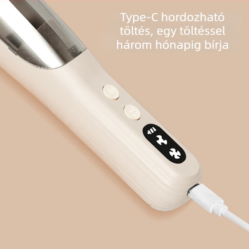 Baba hajvágó készülék halk működéssel és automatikus szívó funkcióval, elektromos hajvágó újszülötteknek és gyermekeknek