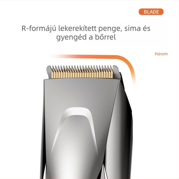 MISAM MS-5168C újratölthető elektromos hajvágó felnőtteknek és gyerekeknek, kefemotor, finom acél penge, ABS ház, csak száraz használat, CE ROHS
