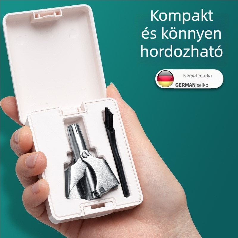 Zhuoqi orrnyíró – rozsdamentes acél, hálózati tápellátás, teljesen mosható