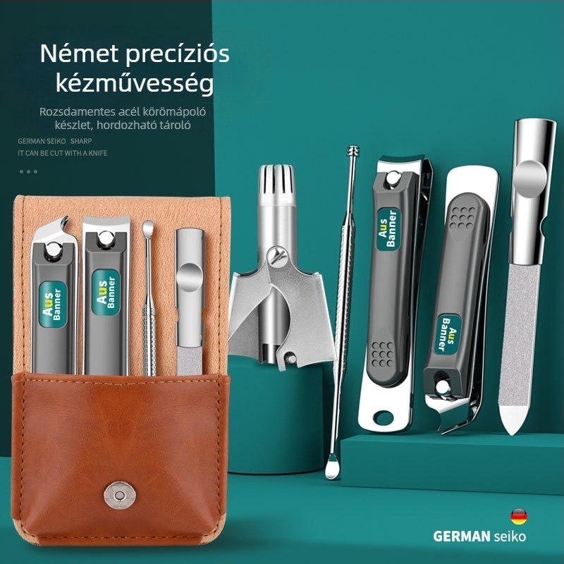 Zhuoqi orrnyíró – rozsdamentes acél, hálózati tápellátás, teljesen mosható