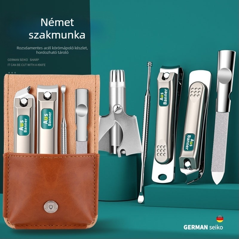 Zhuoqi orrnyíró – rozsdamentes acél, hálózati tápellátás, teljesen mosható