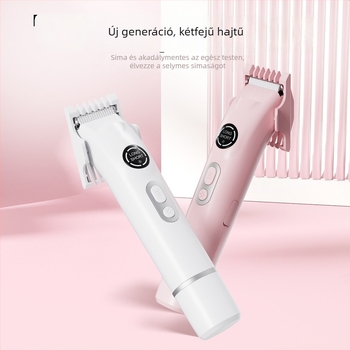 USB-töltésű, többfunkciós epilátor és borotva nőknek és férfiaknak; szemöldök- és orrszőr-trimmelő; négy cserélhető fej