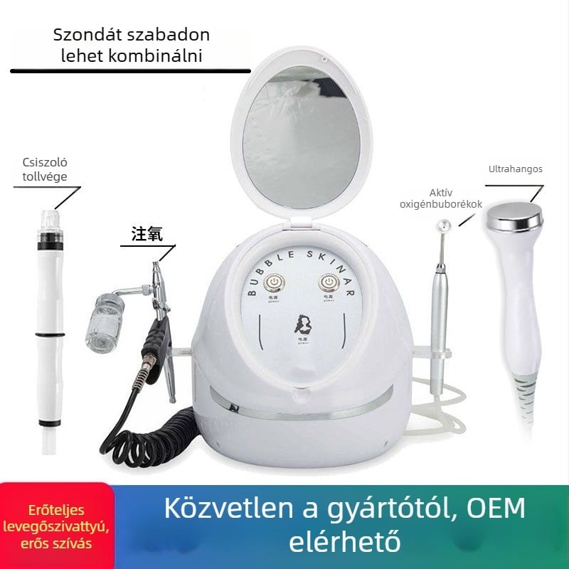 Ultra finom buborékos mitesszer-eltávolító készülék – tisztítás és feltöltés, kereskedelmi felhasználás, nem hordozható