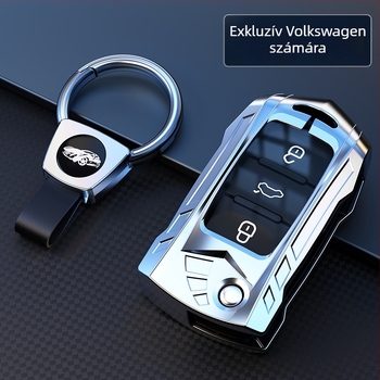 Volkswagen kulcstartó burkolat cinkötvözetből, csattal, magas minőségű, testreszabás nélkül